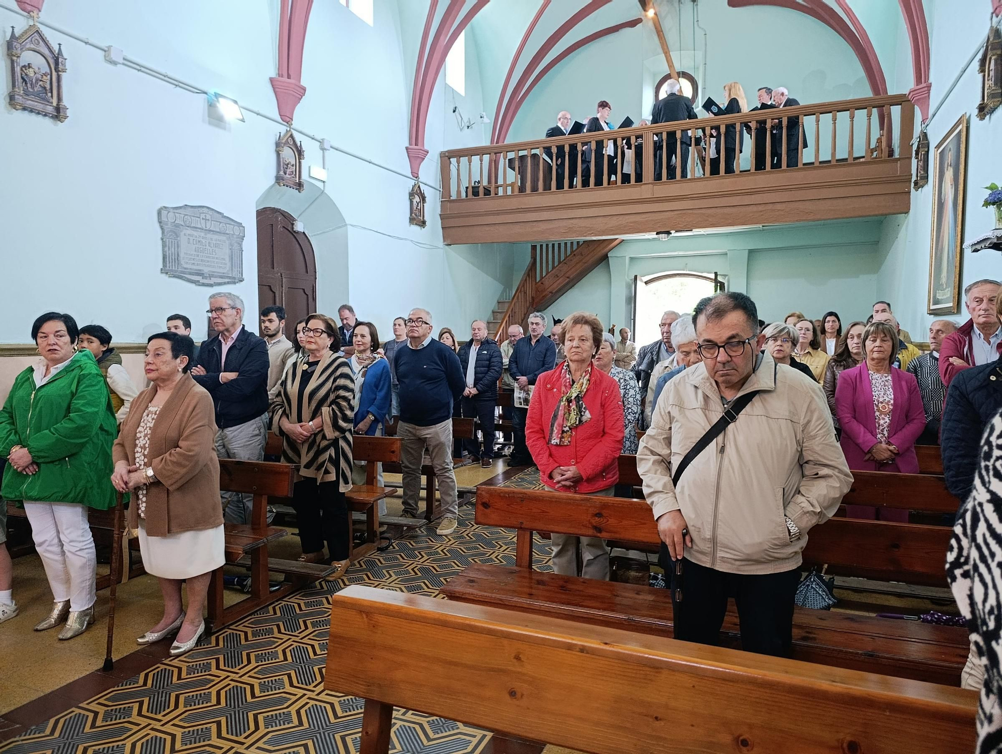 La lluvia impide la procesión del Corpus de Feleches