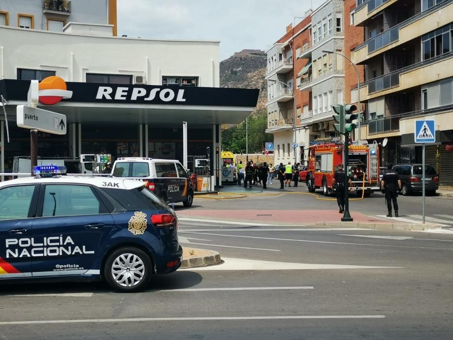 Explosión en el centro de Cartagena