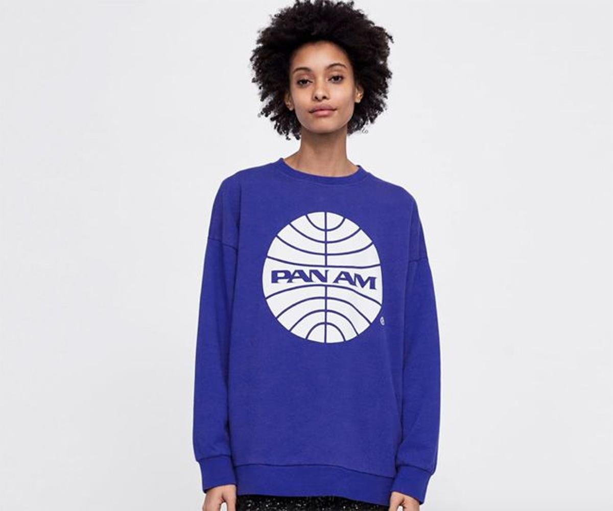 Zara sales panam sweatshirt