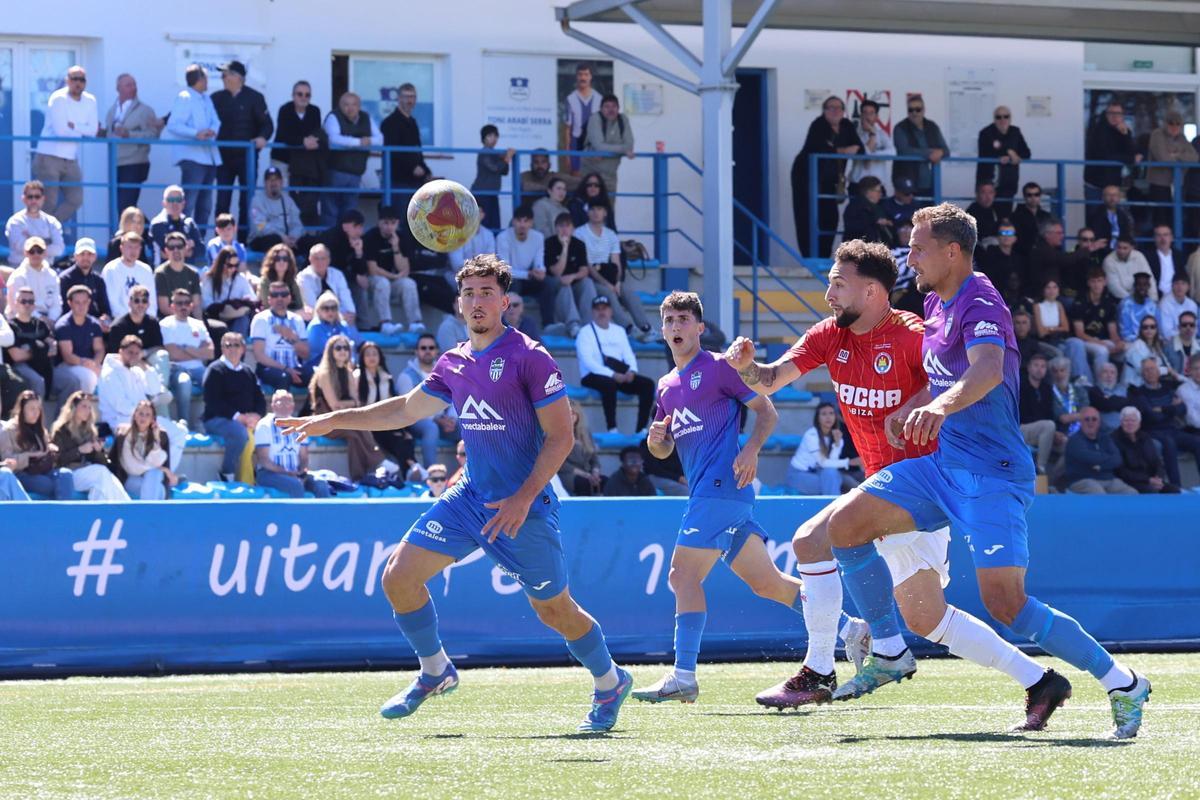 Las imágenes de la derrota de la SD Ibiza ante el Atlético Baleares