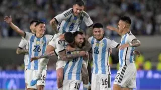 Festival de Argentina con Messi a la cabeza