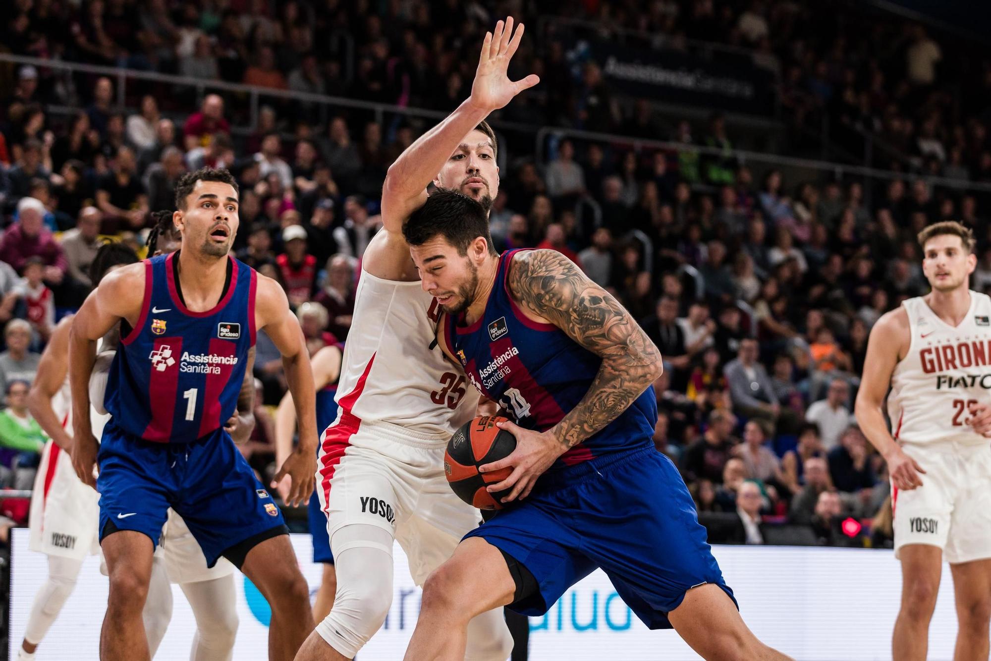 Totes les imatges del Barça - Bàsquet Girona