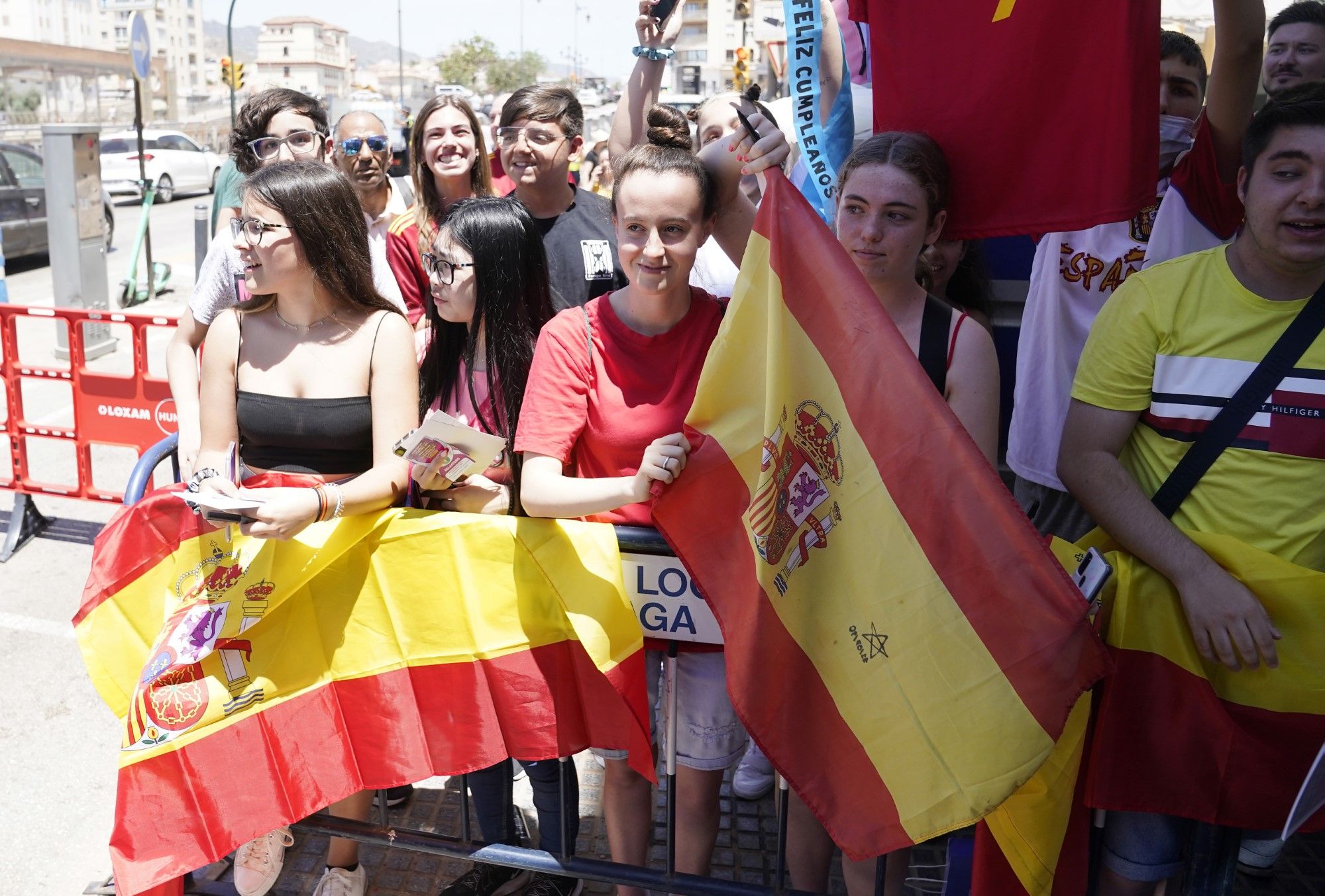 La selección española ya está en Málaga para disputar en La Rosaleda su partido ante la República Checa