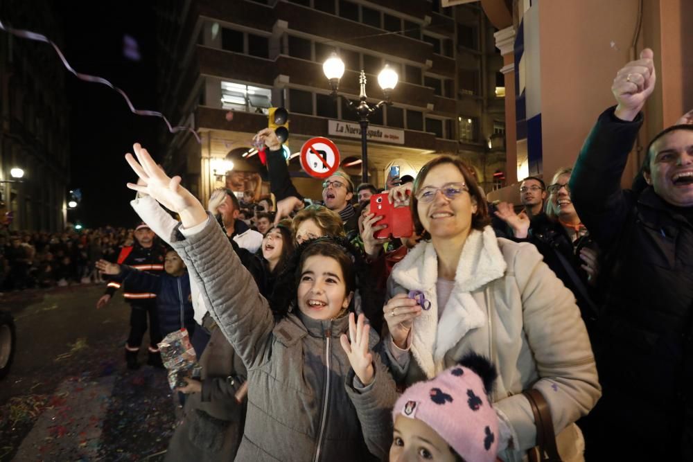 Cabalgata de Reyes 2020 en Gijón