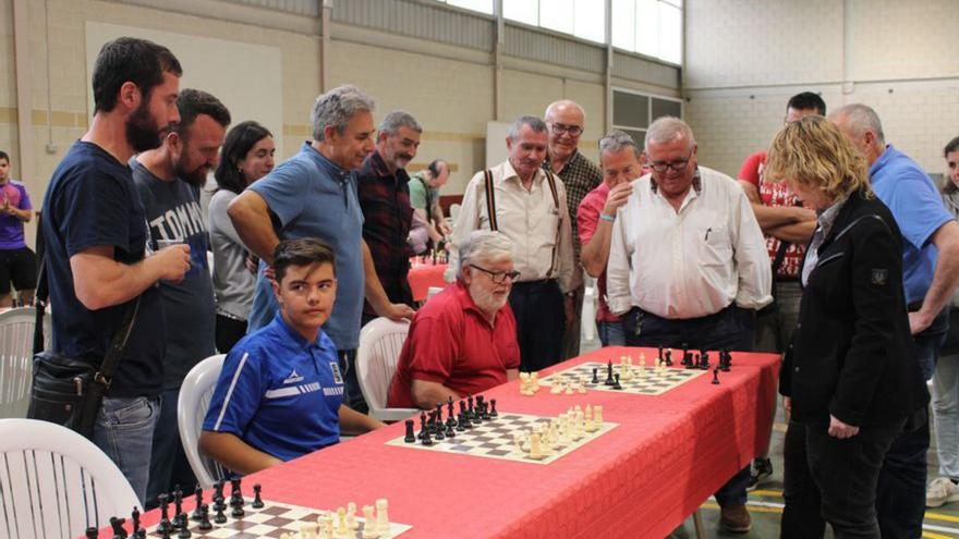 Rueda acogió una simultánea y al día siguiente el torneo de ajedrez. | SERVICIO ESPECIAL