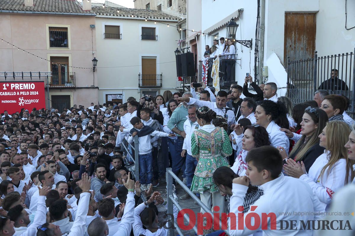 Entrega de premios del concurso de 'Caballo a pelo' en Caravaca