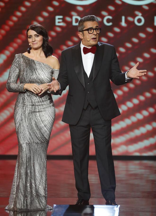 Silvia Abril de Fernando Claro en la gala de los Premios Goya 2019