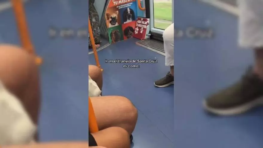 Ir en el Tranvía de Tenerife es como...