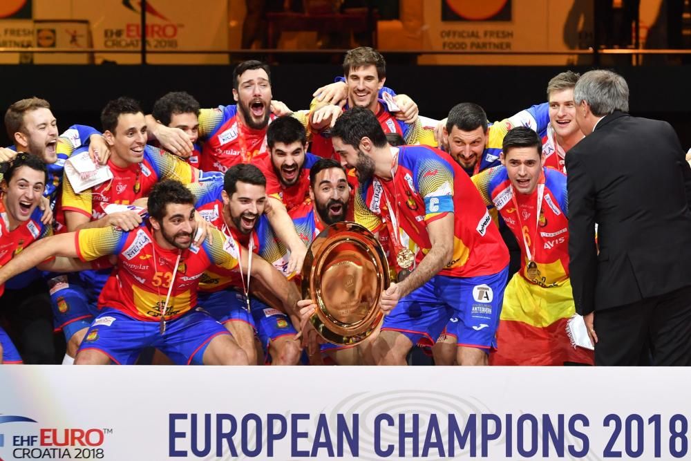 España, campeona de Europa de balonmano