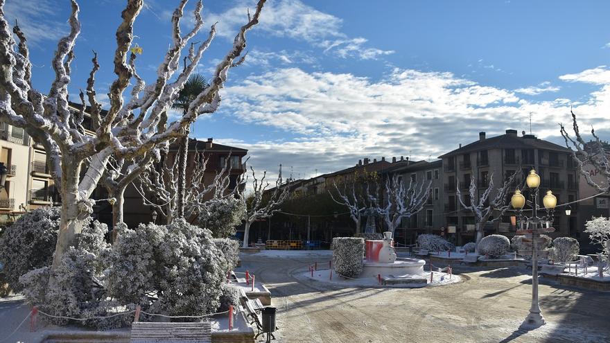 Barbastro lucirá un manto blanco toda la Navidad