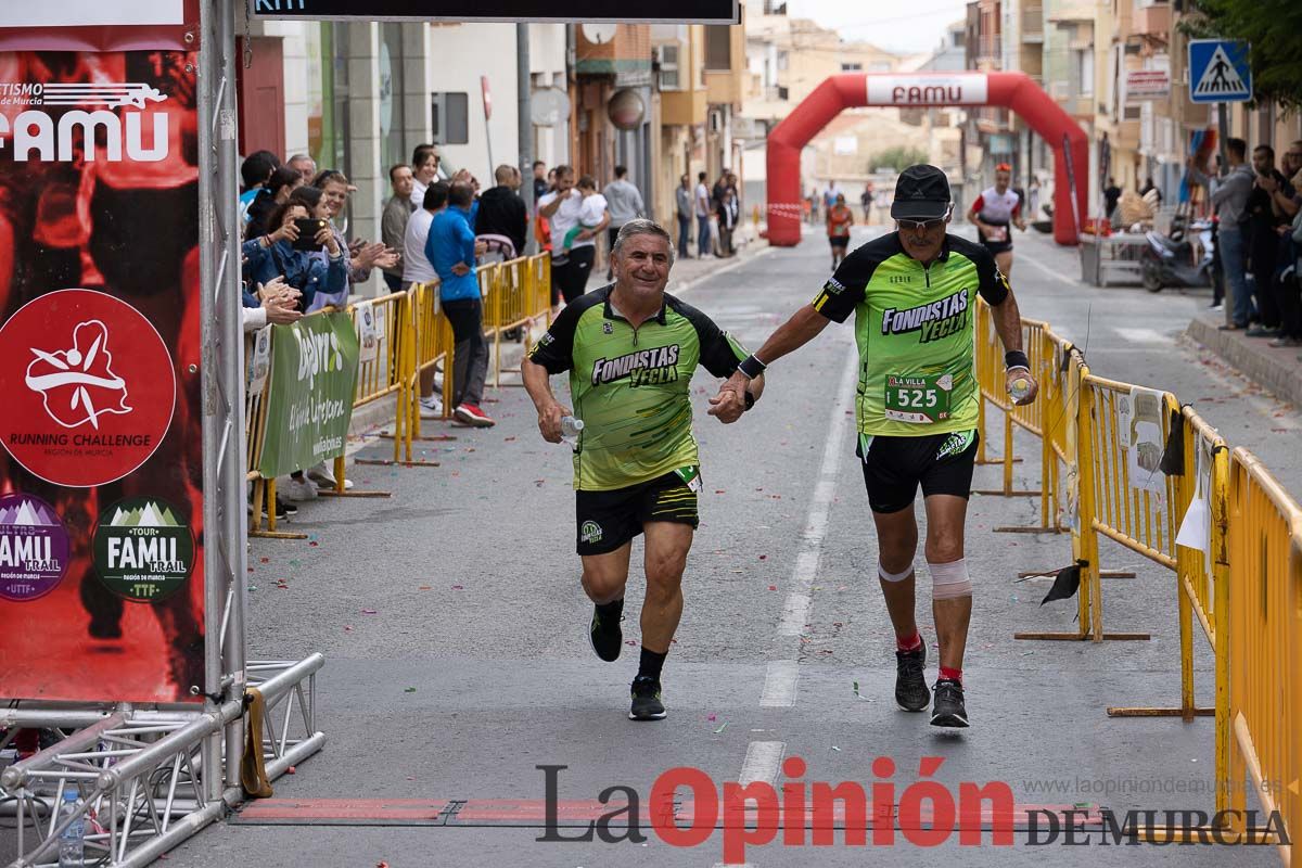 Carrera Popular Urbana y de la Mujer de Moratalla ‘La Villa, premio Marín Giménez (línea de meta)