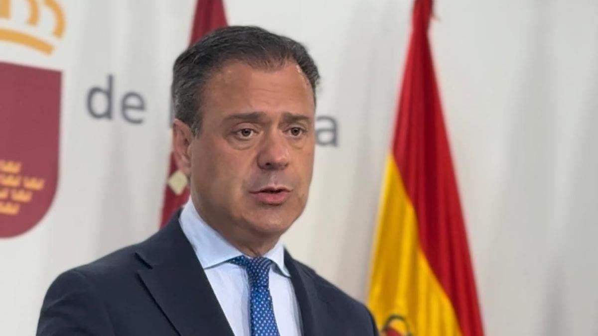 El consejero portavoz y de Presidencia, Marcos Ortuño, este jueves.