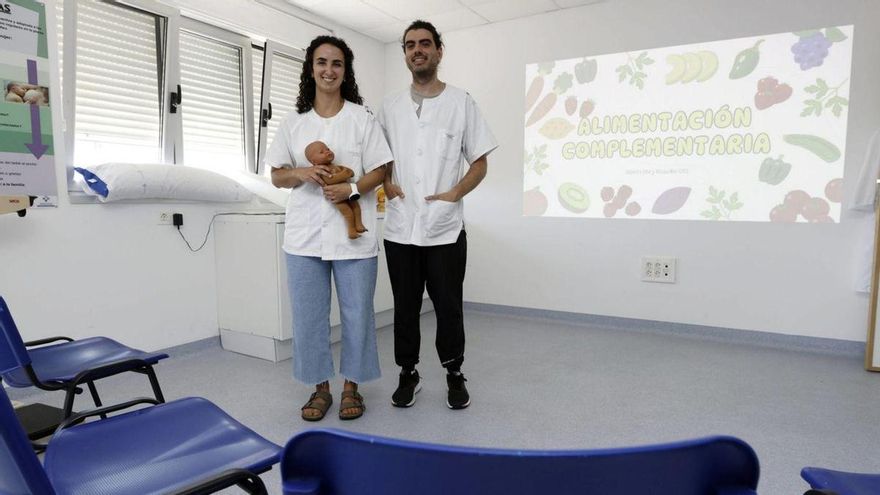 Rosalía Gómez y  Abián Said, en Perchera.  | LUISMA MURIAS