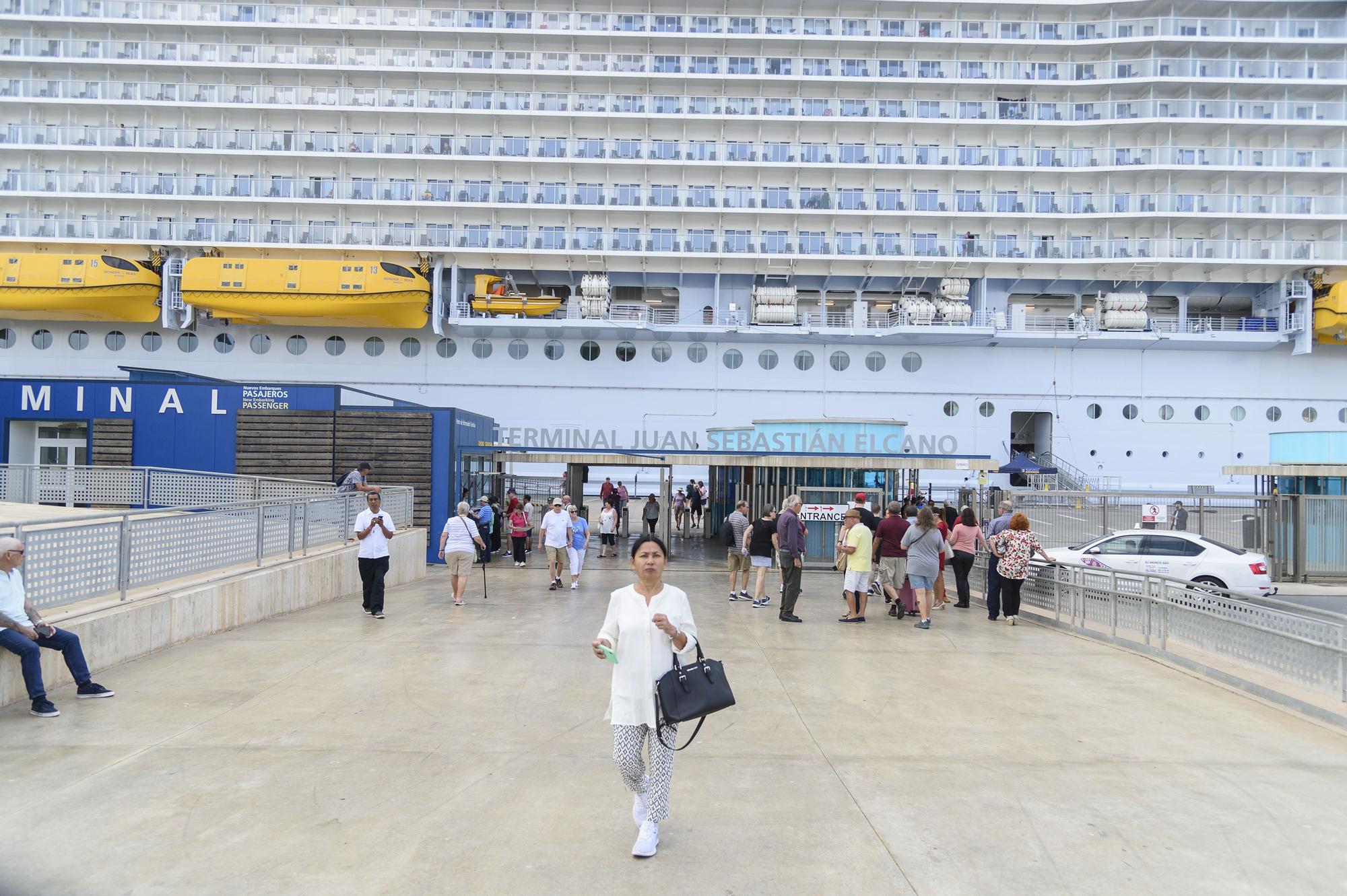 Los cruceros 'Wonder of the Seas' llegan a Cartagena