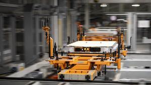 Construccion de la batería del Cupra Raval en Martorell
