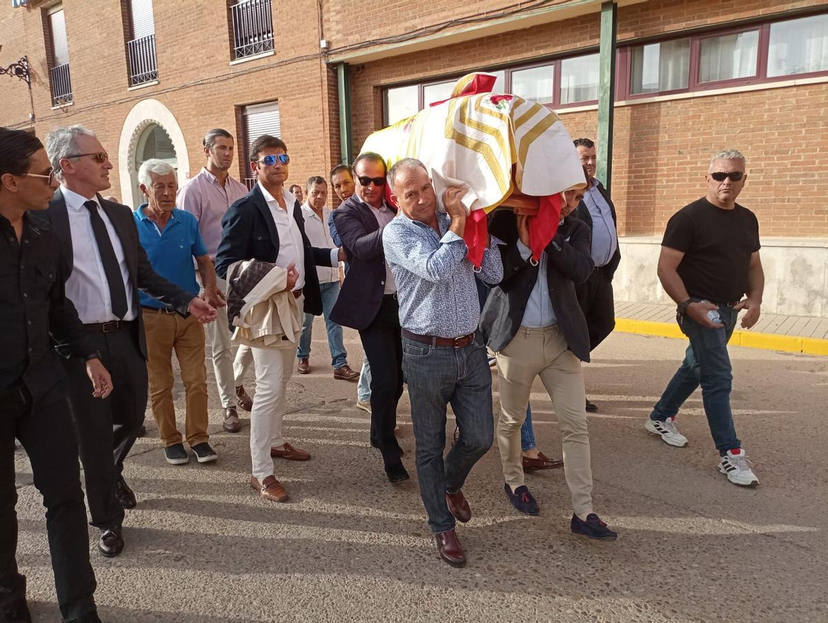 Funeral de Andrés Vázquez en Villalpando.