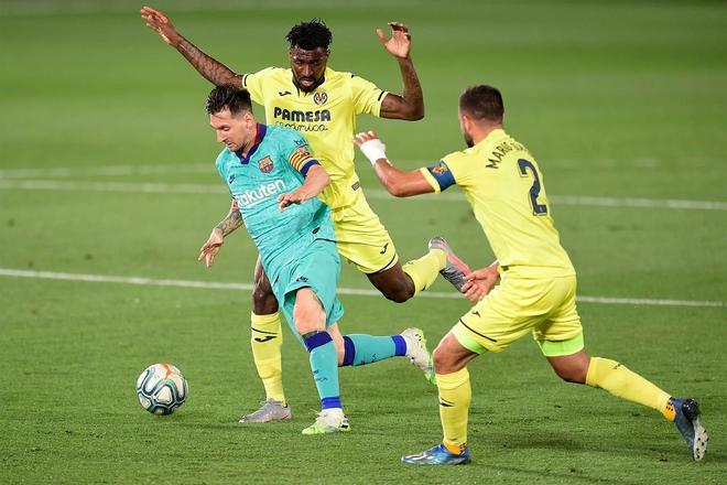 El Villarreal cayó fuertemente derrotado ante el Barcelona en la última fecha