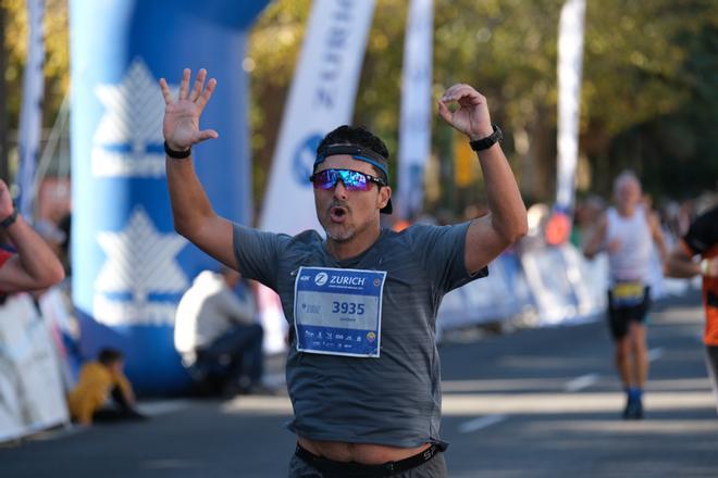 Las imágenes de la Zúrich Maratón de Málaga de 2021