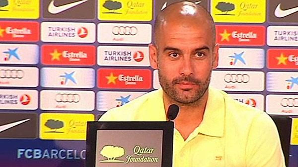 Guardiola assegura que no ha de donar explicacions a ningú sobre la seva relació amb Tito Vilanova.