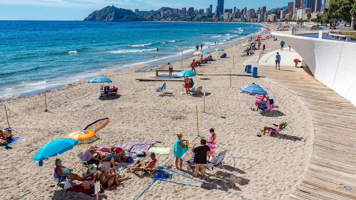 Benidorm mantiene un 45% de ocupación