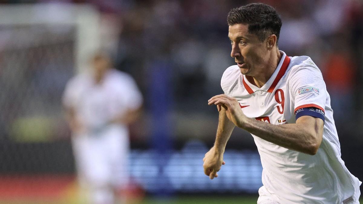 Lewandowski, con Polonia