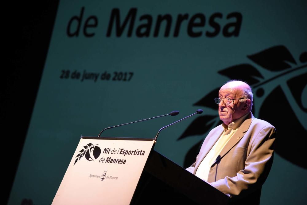 La Nit de l'Esportista 2017 a Manresa