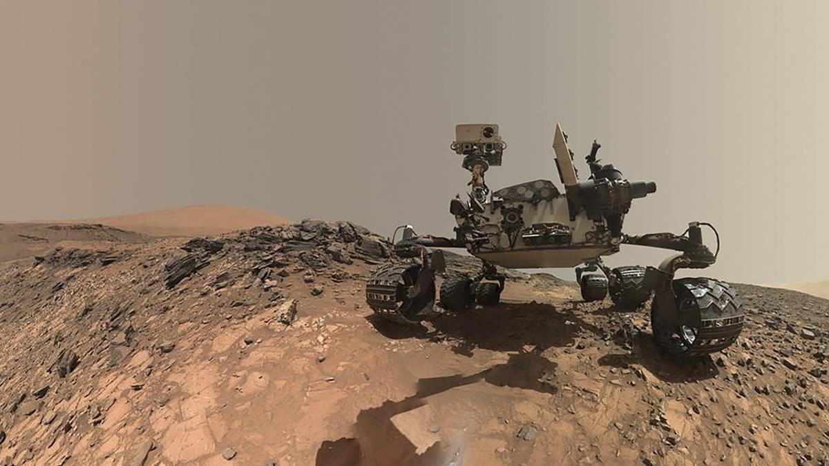 Selfie del Curiosity sobre la superficie de Marte