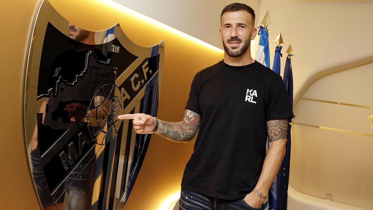 Dioni Villalba, nuevo jugador del Málaga CF.