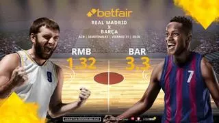 Real Madrid vs. Barça: horario, TV, estadísticas, cuadro y pronósticos