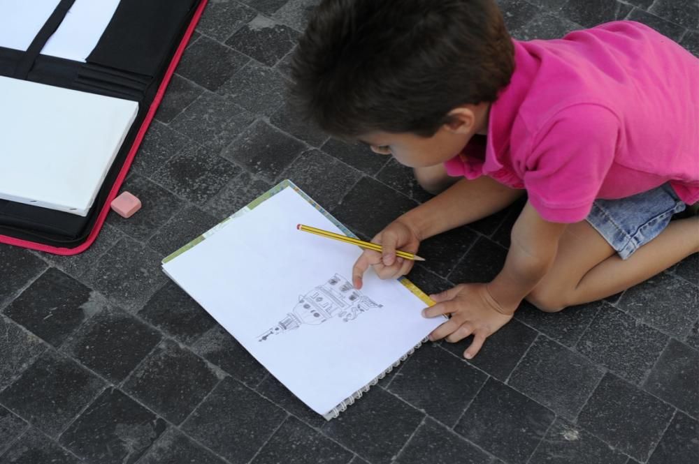 Concurso Infantil de Pintura al aire libre en Murcia