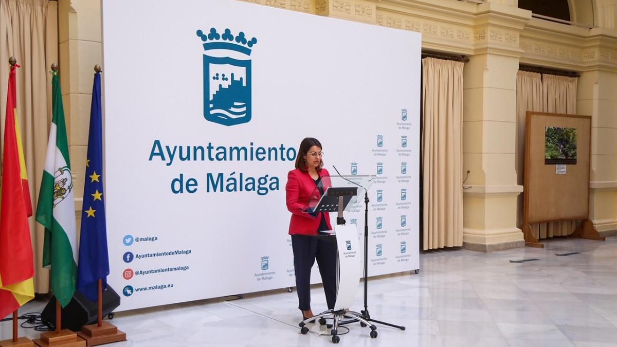 Susana Carillo, portavoz del equipo de gobierno de Málaga.