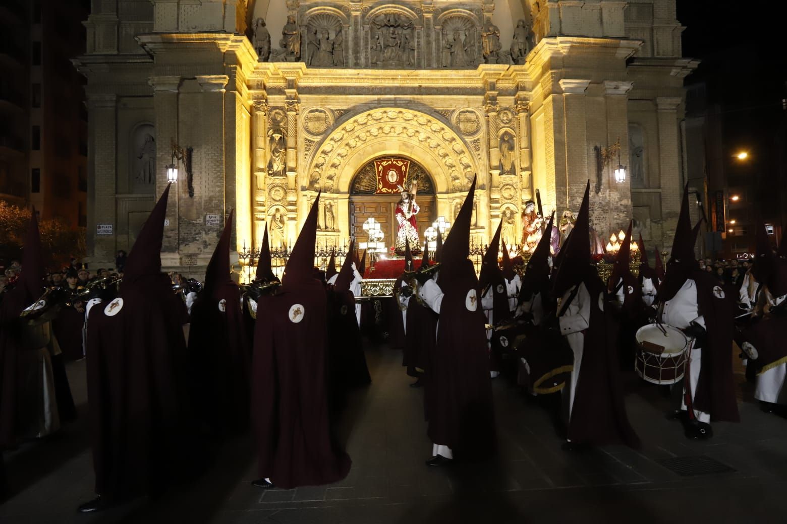 En imágenes │ Procesiones del Lunes Santo en Zaragoza