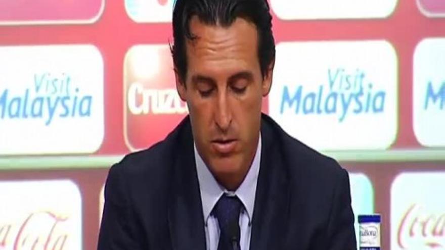 Emery: "El punto es lo justo"