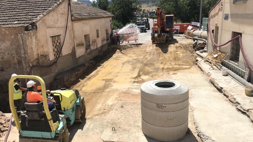 Finalizan los trabajos de reparación del colector S1, en el Camino de Tiñosa de Los Dolores