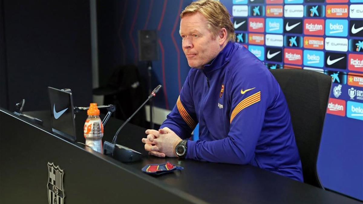 Koeman analiza cómo llega el Barça a la final: "Es importante para el club ganar la Copa"