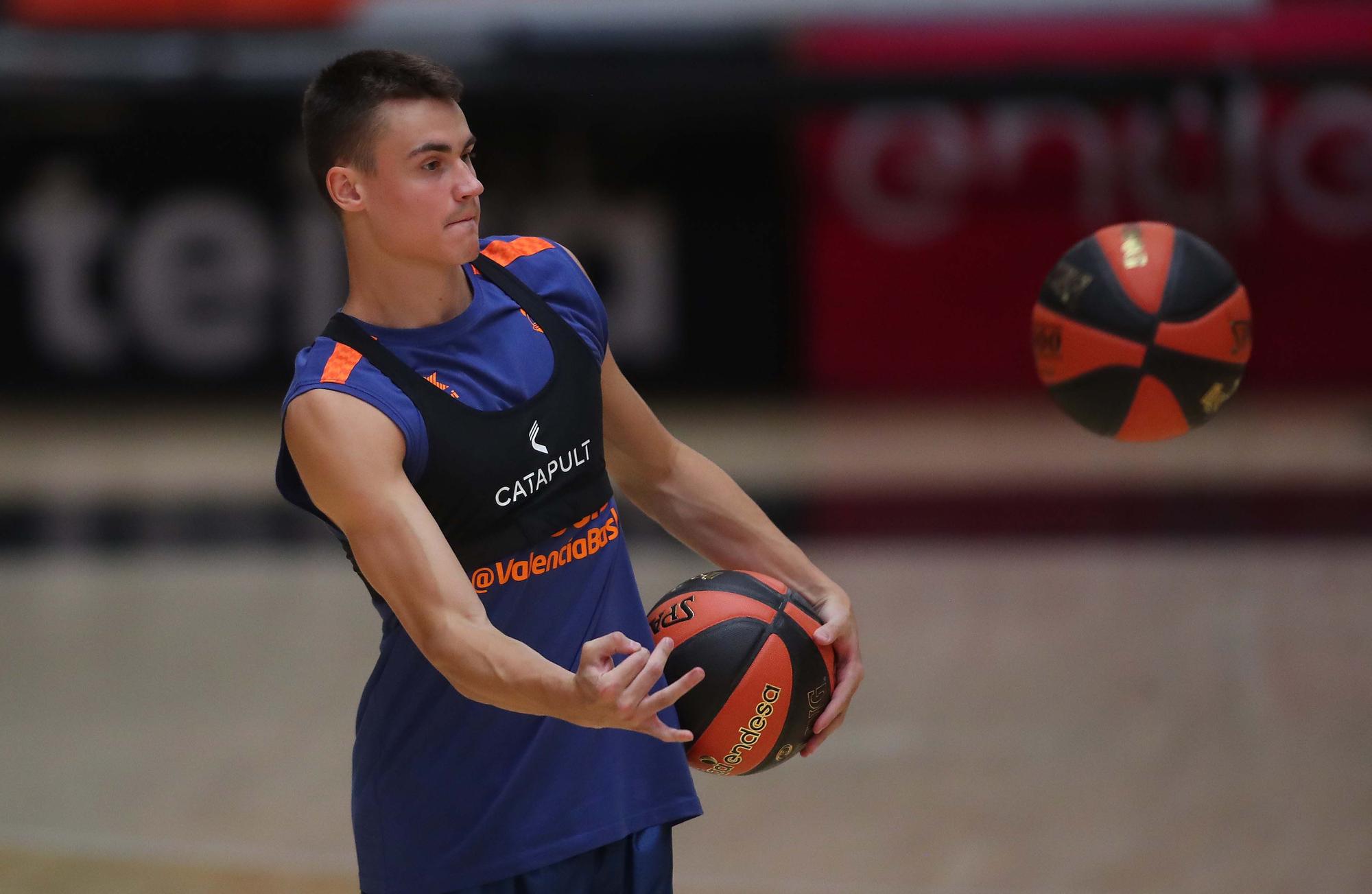 Primer Entrenamiento del Valencia Basket