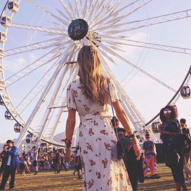 Vestido viral de flores: sabina verner