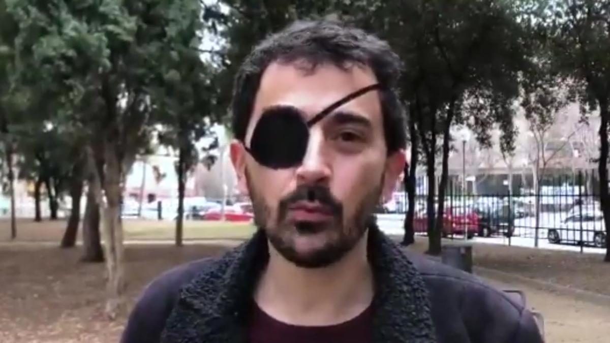 Diverses persones que han perdut un ull per l’impacte de projectils exigeixen en un vídeo acabar amb la «impunitat policial»