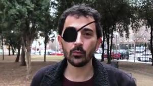 Diverses persones que han perdut un ull per l’impacte de projectils exigeixen en un vídeo acabar amb la «impunitat policial»