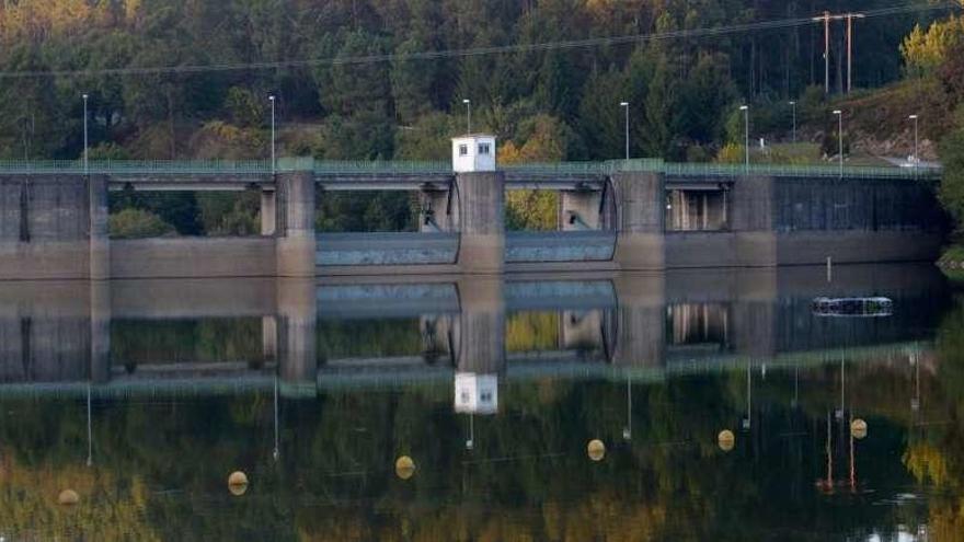 El embalse del Umia en A Baxe. // Noe Parga