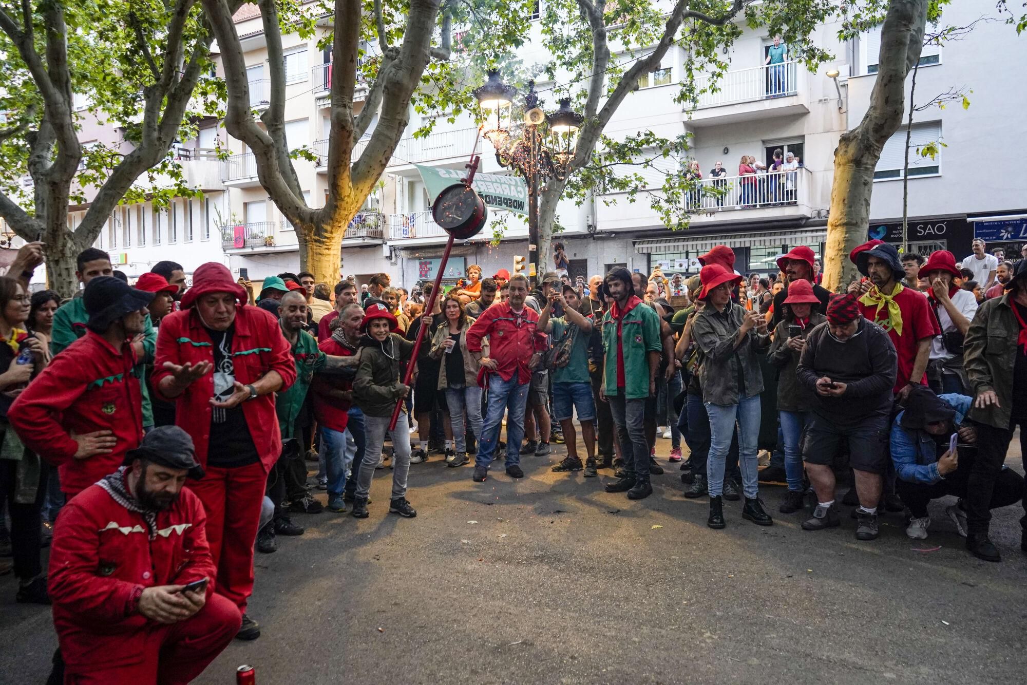 Passacarrers de Patum de dissabte