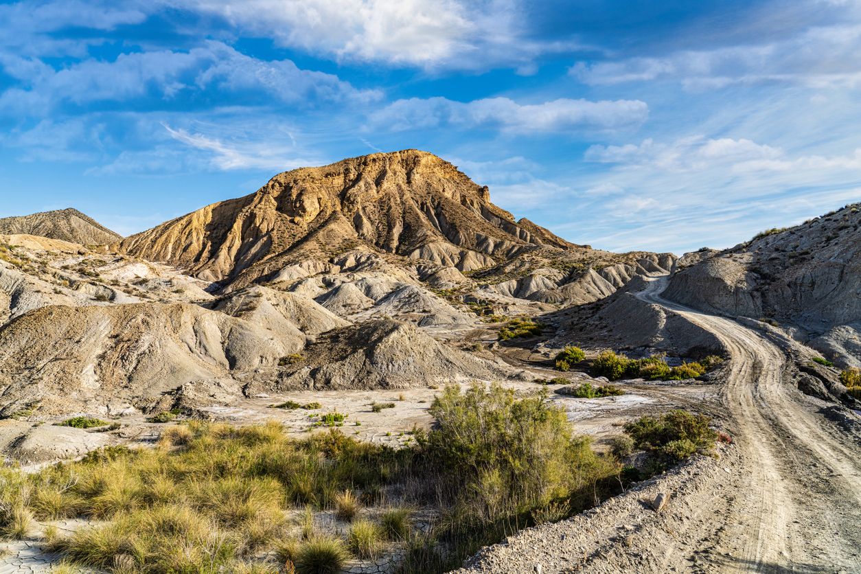Tabernas es conocido por su icónico desierto.