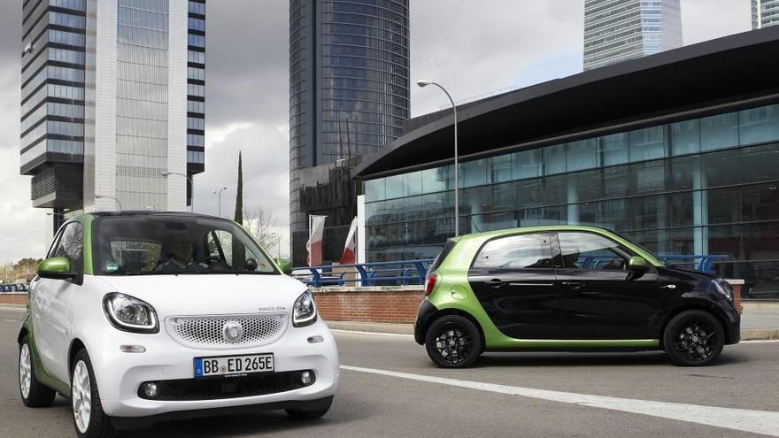 Nuevos Smart Electric Drive, eficiencia urbana en 2 y 4 puertas