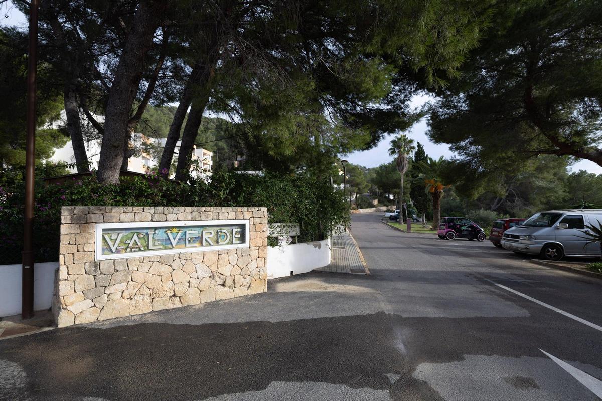 Las imágenes del derrumbe que dejó dos trabajadores heridos en Santa Eulària