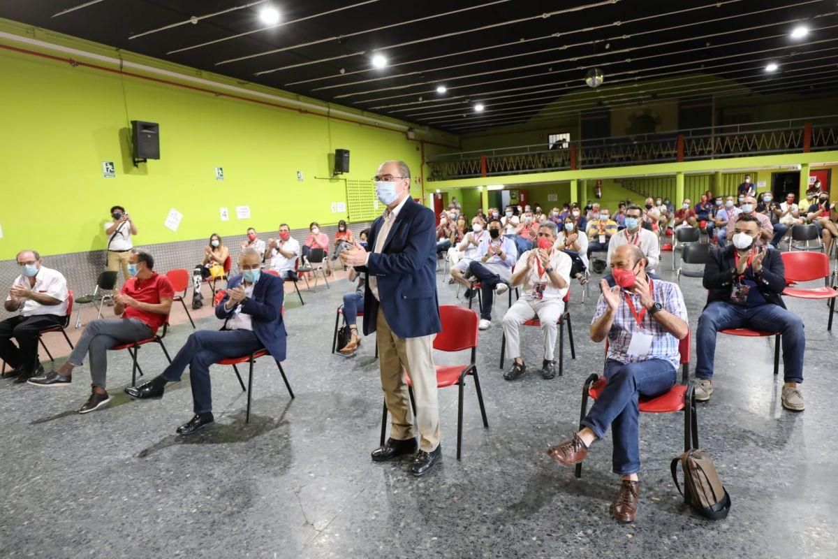 Clausura de la XI Conferencia Sindical de UGT FICA en PSA Opel España