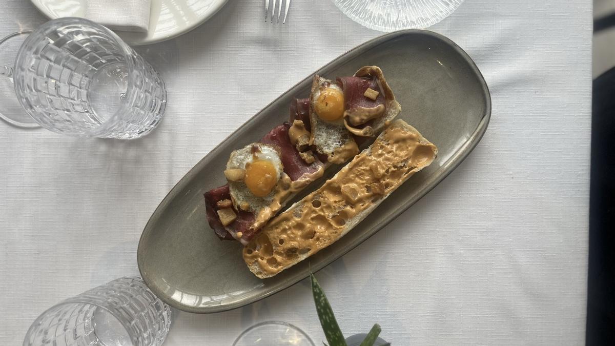 Uno de los bocadillos de la carta de TerZio.