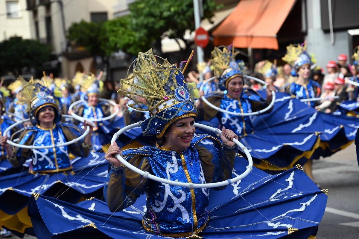 El Gran Desfile del Carnaval de Badajoz es un derroche de imaginación.