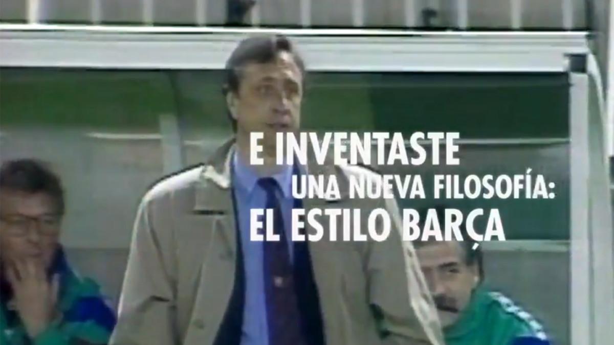 El video del Barça dedicado a Johan Cruyff