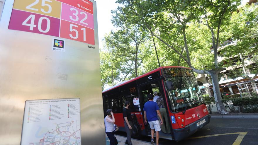 Estos son los horarios de verano del bus y del tranvía de Zaragoza