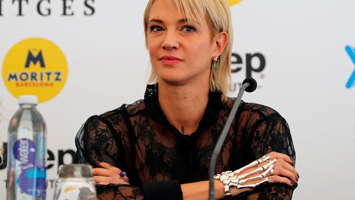La actriz y directora Asia Argento en el Festival de Sitges (2019)